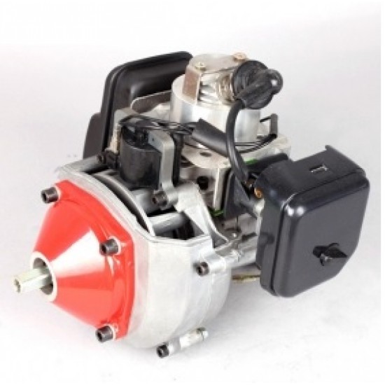 52CC Single Cylinder Gas Engine 2 Stroke with Water cooling for RC Model Ship Boat